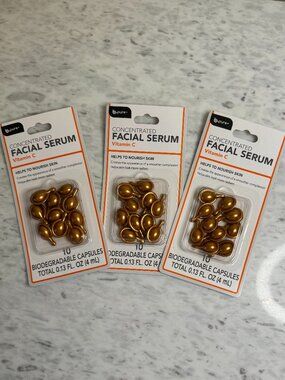 B.Pure Vitamin C Concentrated Facial Serum Capsules, 30 capsules